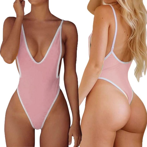 👙Deep V cheeky one piece swimsuit 👙 - Picture 10 of 10